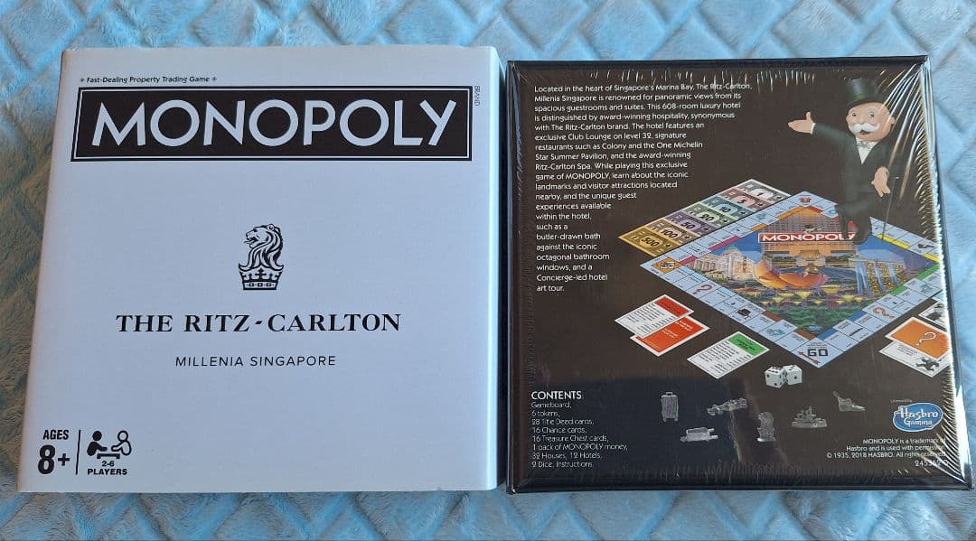 モノポリー ザ・リッツ・カールトン ミレニア シンガポール　新品未開封　レア