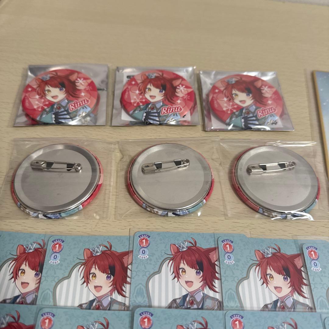 すとぷり 莉犬くん 缶バッジ カード セット - メルカリ