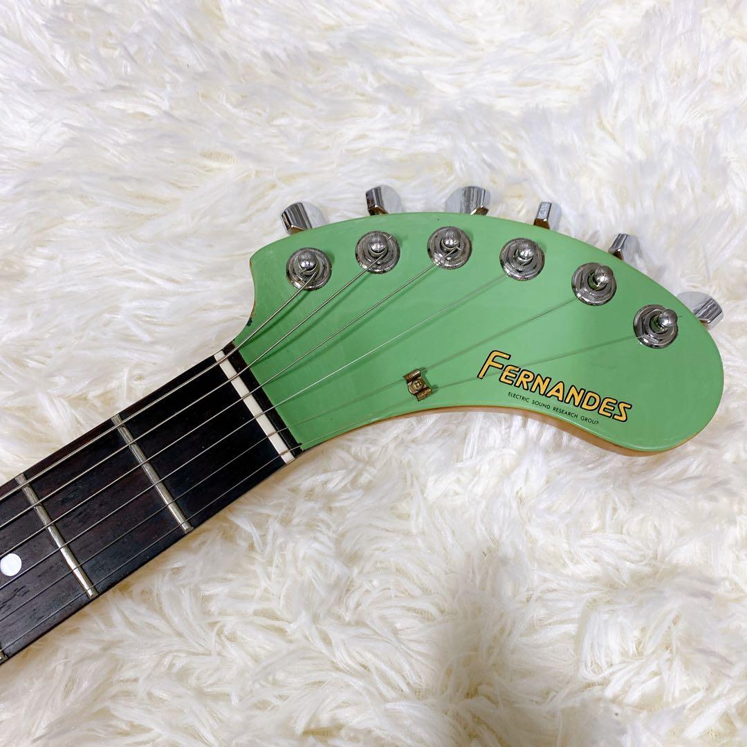 FERNANDES エレキギター ミントグリーン