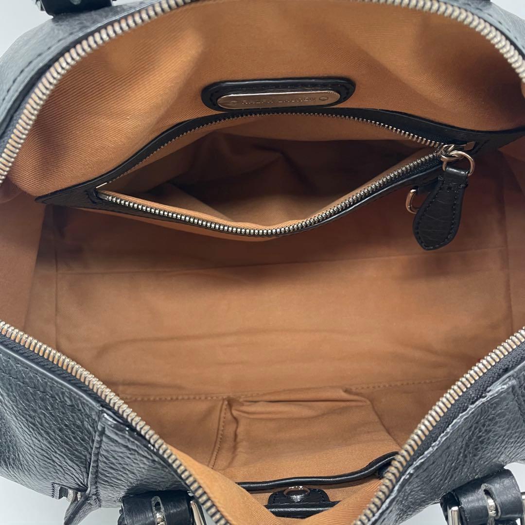 RALPH LAUREN ラルフローレン レザー 2way ミニボストンバッグ