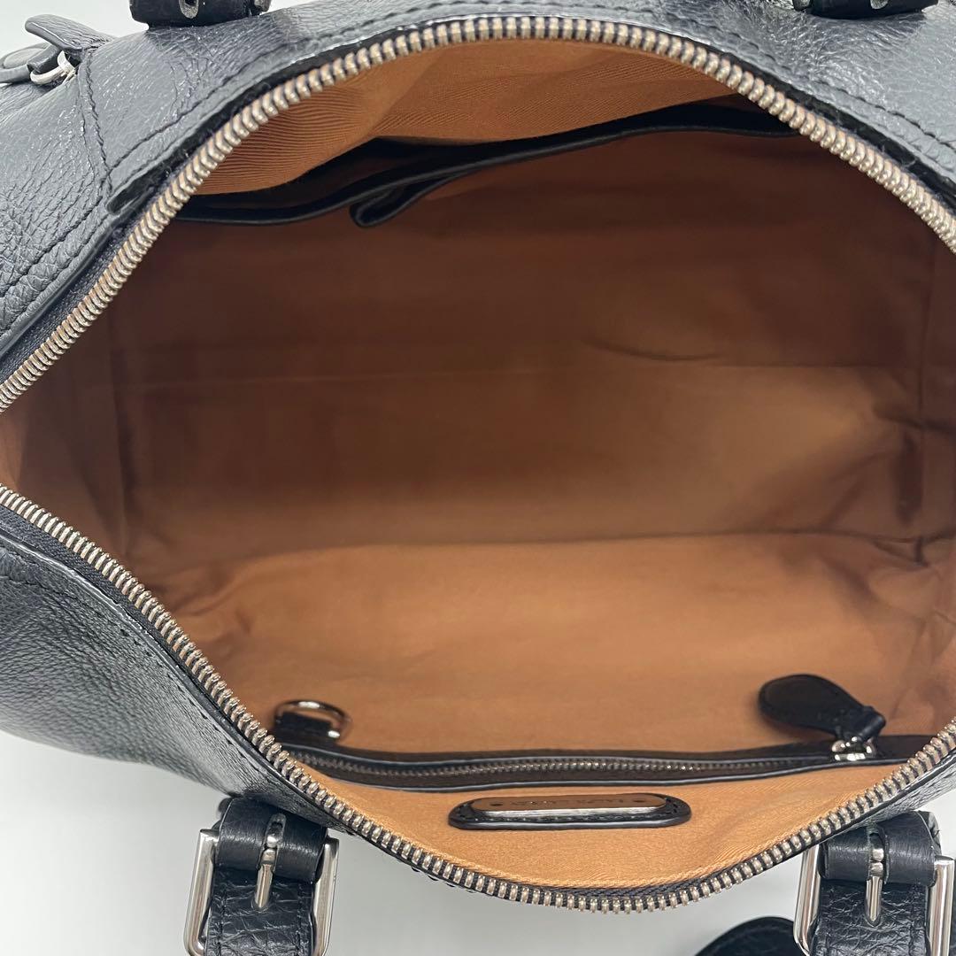 RALPH LAUREN ラルフローレン レザー 2way ミニボストンバッグ