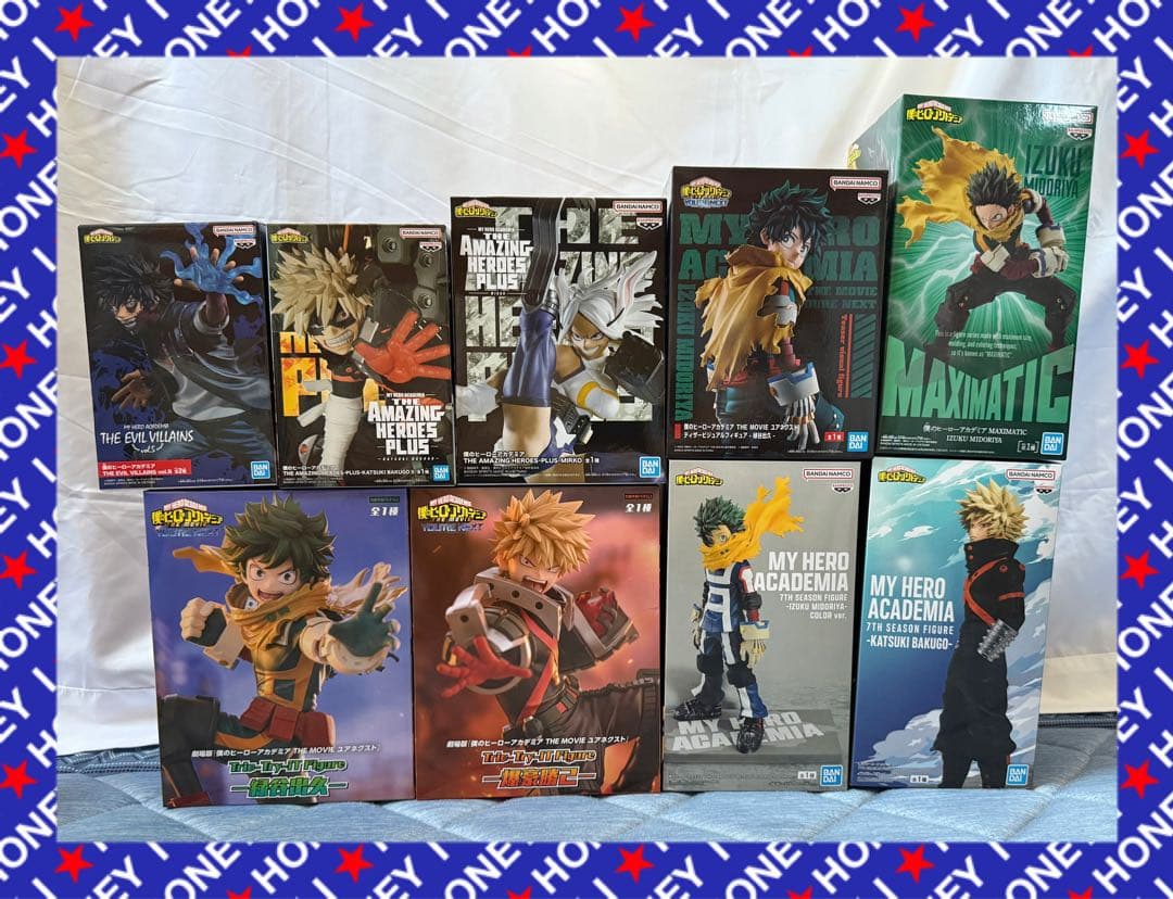 ヒロアカ フィギュア まとめ売り 9点 デク 爆豪 轟 僕のヒーローアカデミア