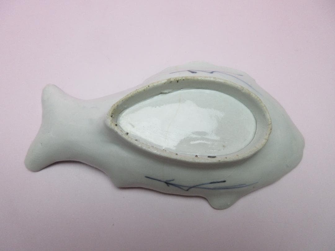 江戸中期頃 古伊万里 魚形 向付 5客 TN79 70724