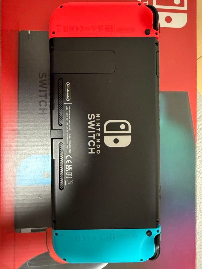 Switch 本体美品完品セット　バッテリー強化版　 付属品完品　任天堂スイッチ