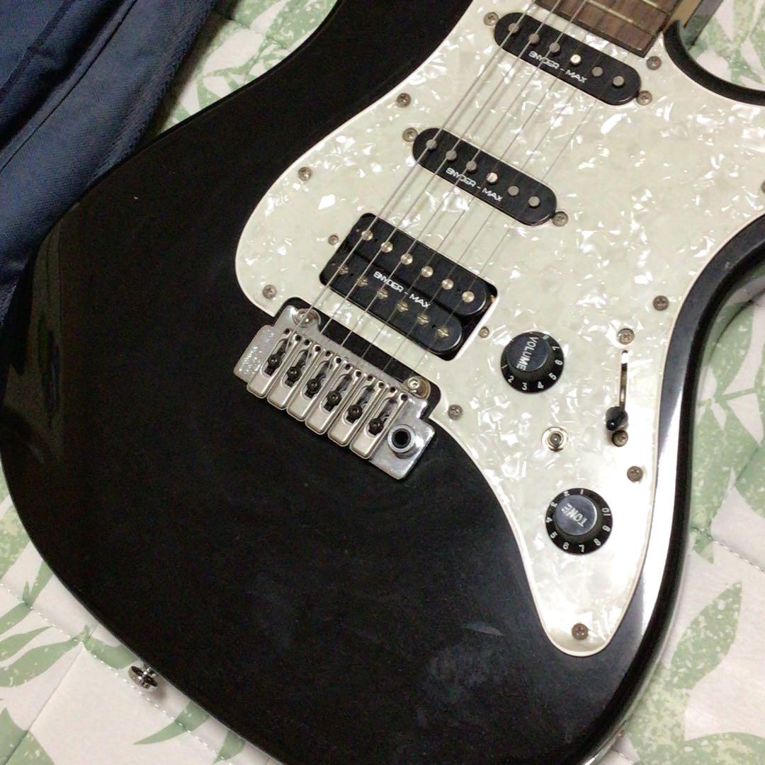 elioth guitar S305 6弦 エレキギターとケース elioth guitar S305 6弦