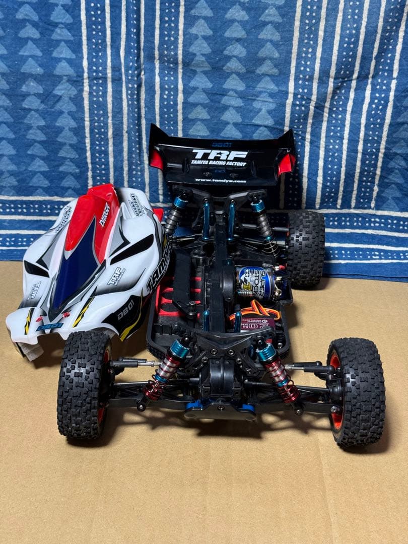 タミヤDB01ドゥルガ TZモーター・サーボ・Wカルダン・Sクラッチ他OP