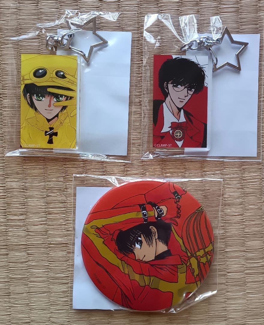 匿名配送】東京BABYLON くじ引き堂 缶バッジ アクキー 3点セット