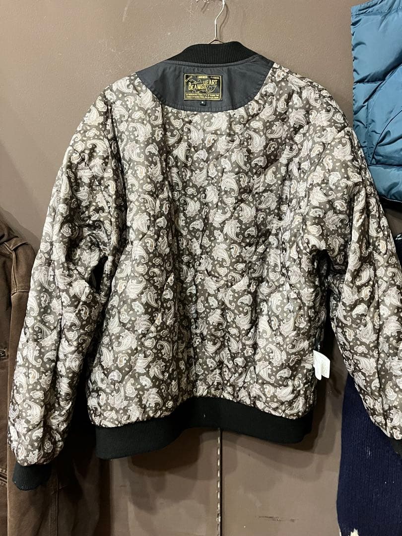 ビームス ハート ダービージャケット カップショルダー ベルベルジン