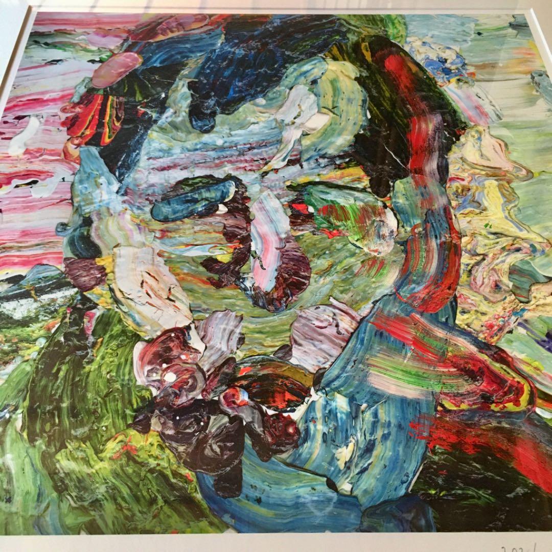 杉田陽平 サイン入り 版画 涙色の画家は透き通るダイヤのように