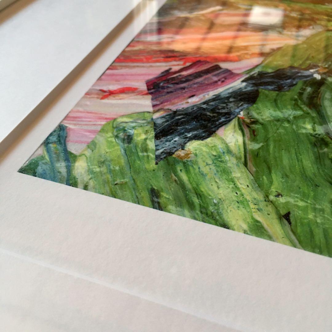 杉田陽平 サイン入り 版画 涙色の画家は透き通るダイヤのように