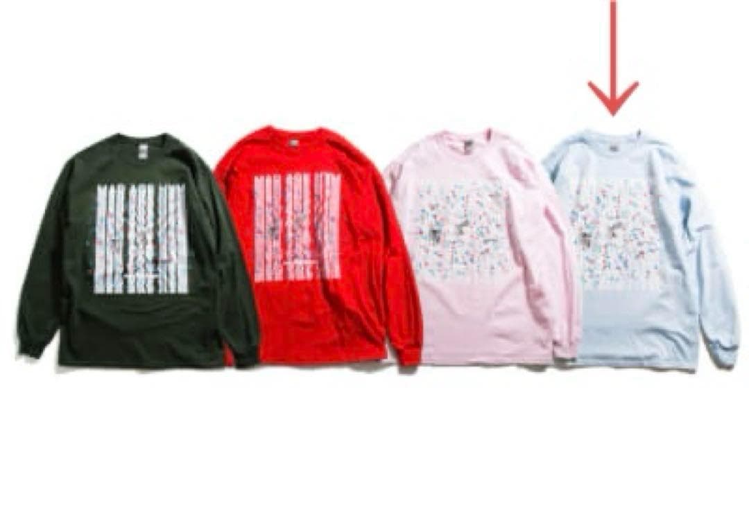 SPARK!!SOUND!!SHOW!! スサシ MAD ロンT L 水色 レア Scabclub スサシ