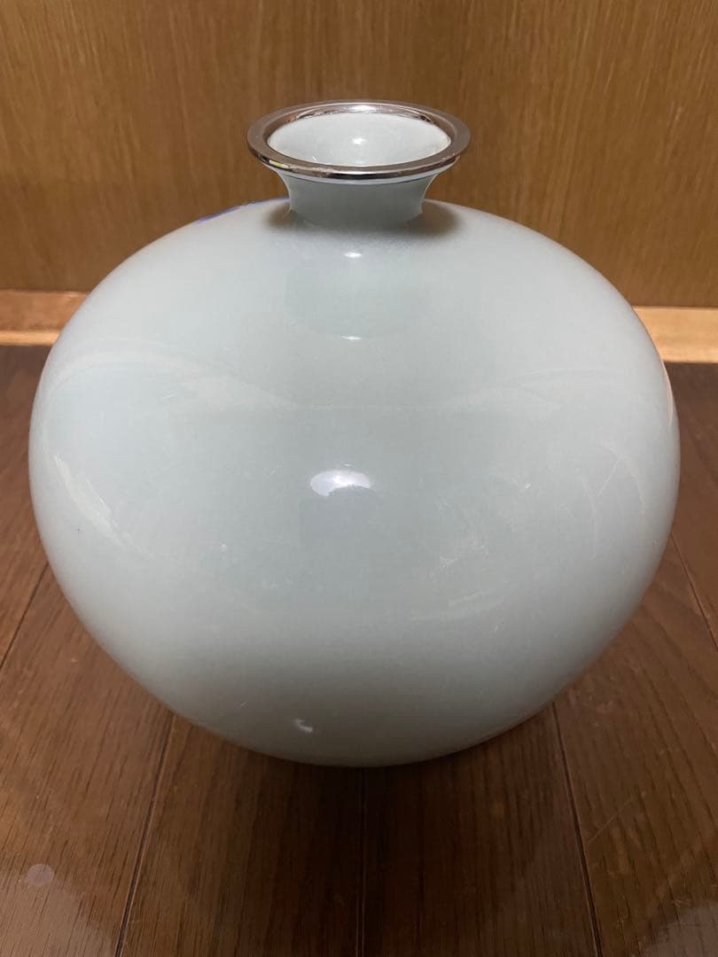 安藤七宝 花瓶 美品 ピンホールあり