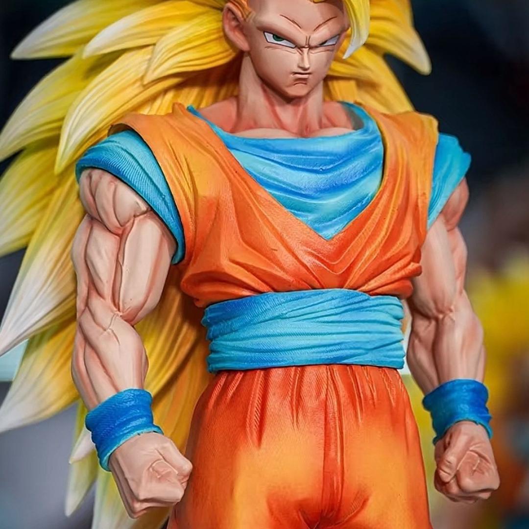 ドラゴンボール 孫悟空 スーパーサイヤ人3 フィギュア 塗装完成品