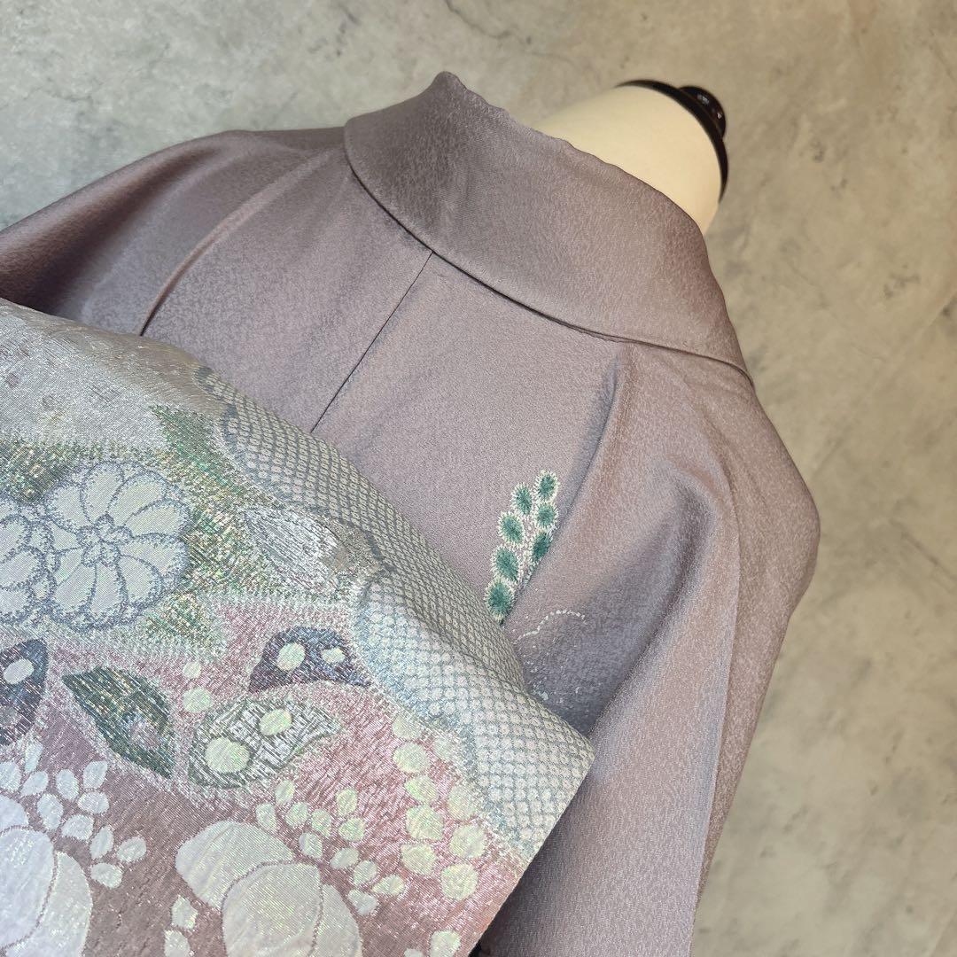 結婚式／七五三／入学式におすすめ！訪問着・帯セット 辻が花(ピンク