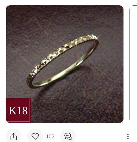 Haru☆さま専用 K18 ゴールド イエローゴールド 7号