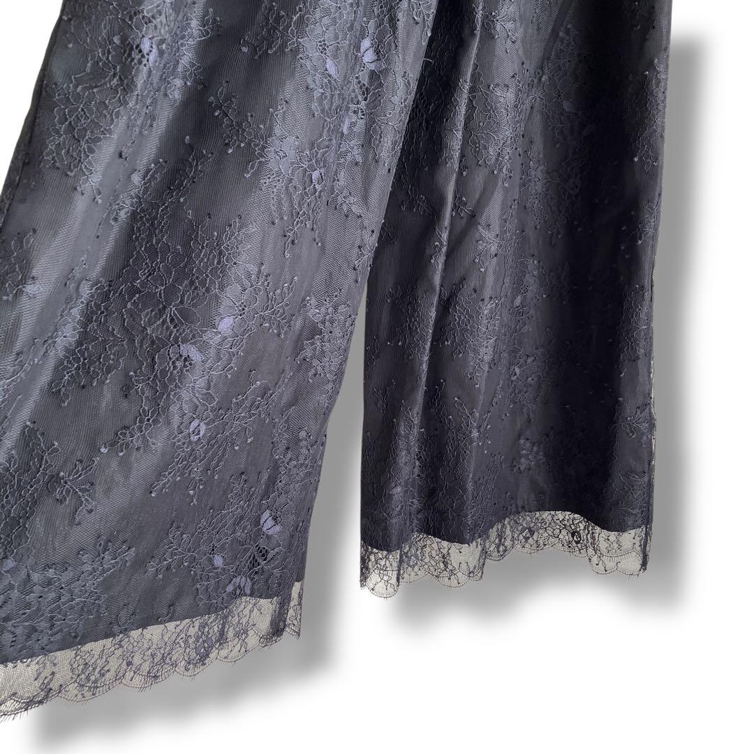 新品✨セルフォード　総レースオールインワンドレス　結婚式　パーティー　ブラック