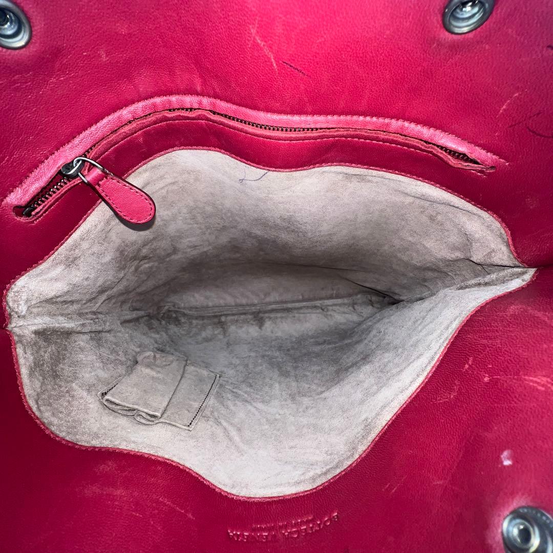 【美品】ボッテガヴェネタ トートバッグ イントレチャート A4収納可