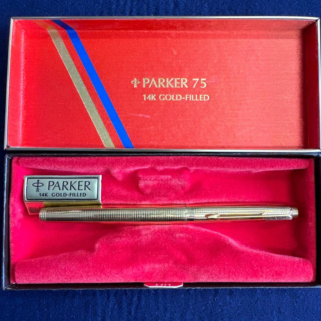 Parker 万年筆9本セットsterling silver K14 585