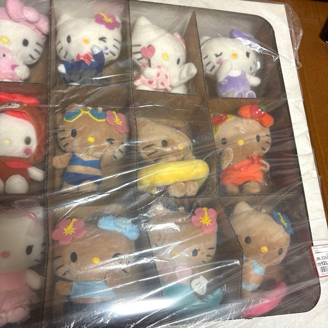 アベイル キティ ハローキティ 21個 マスコットチャーム 50周年 ゴールド