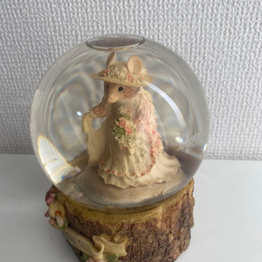 1989 エネスコ ブランブリーヘッジ スノードーム スノーグローブ