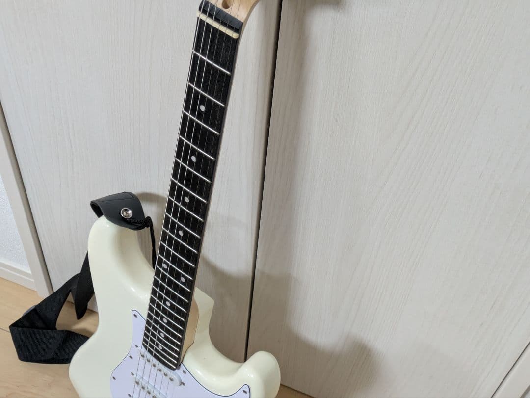 Photogenic エレキギター ホワイト ジャック線+ソフトケース付