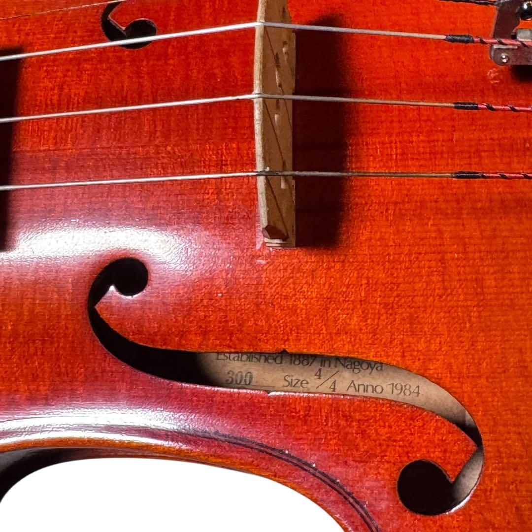 虎杢】SUZUKI バイオリン No.300 4/4 1984年製