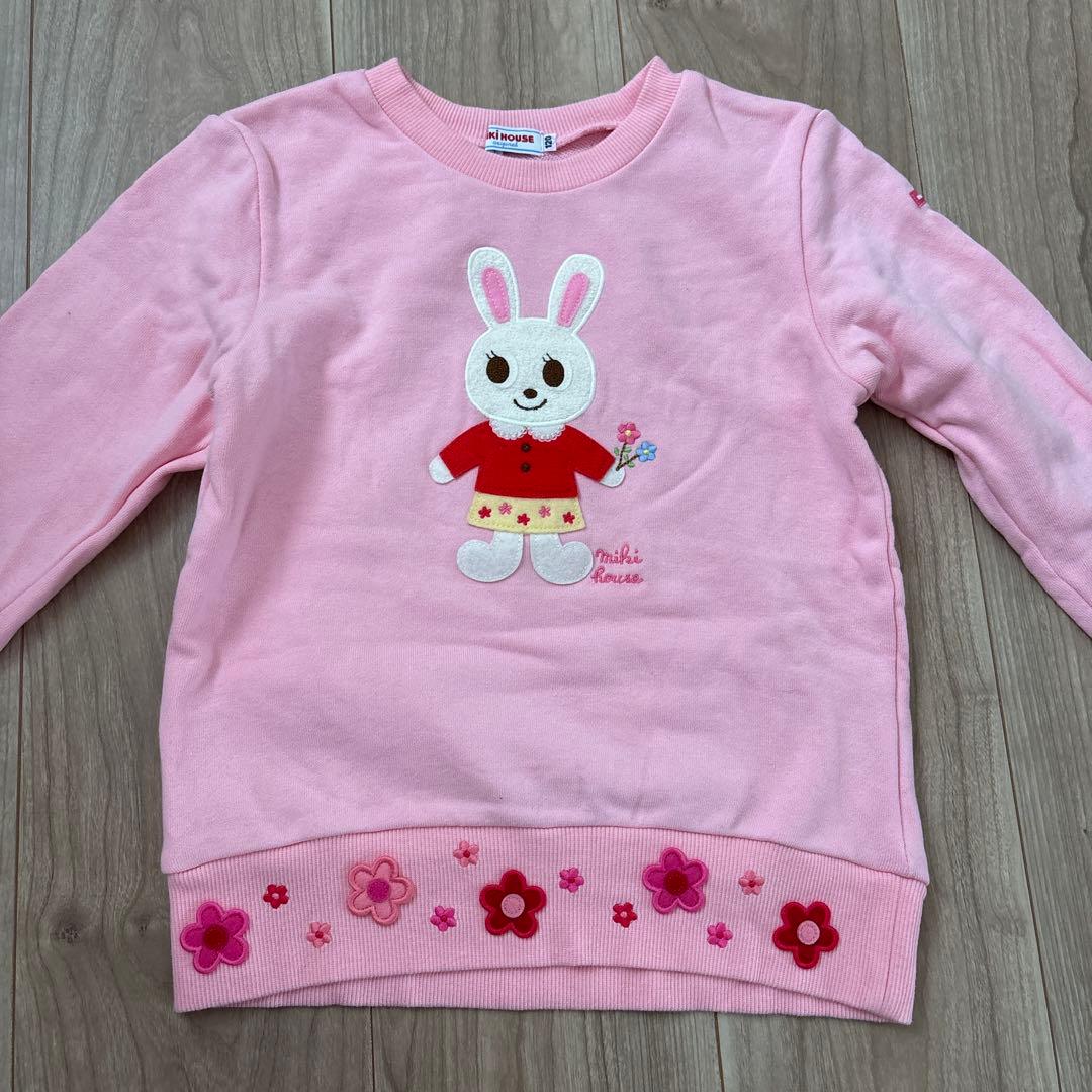 ミキハウス　うさこちゃん　120cm まとめ売り　ダウン　ベスト　トレーナー