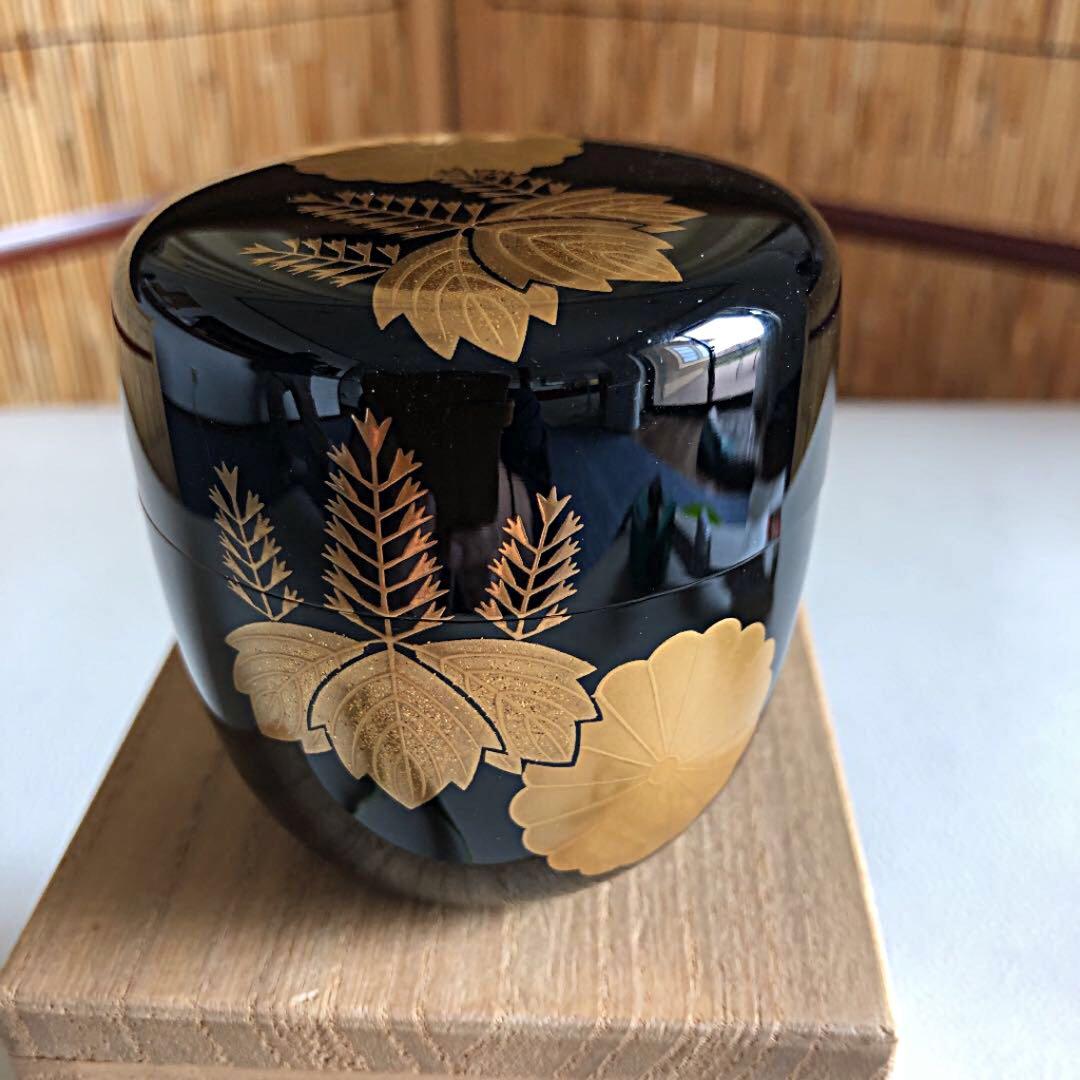 桂山作輪島塗茶道具