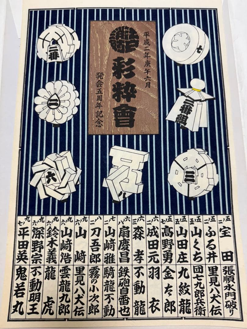 非売品江戸消防記念会 彩粋会 木版画 - メルカリ