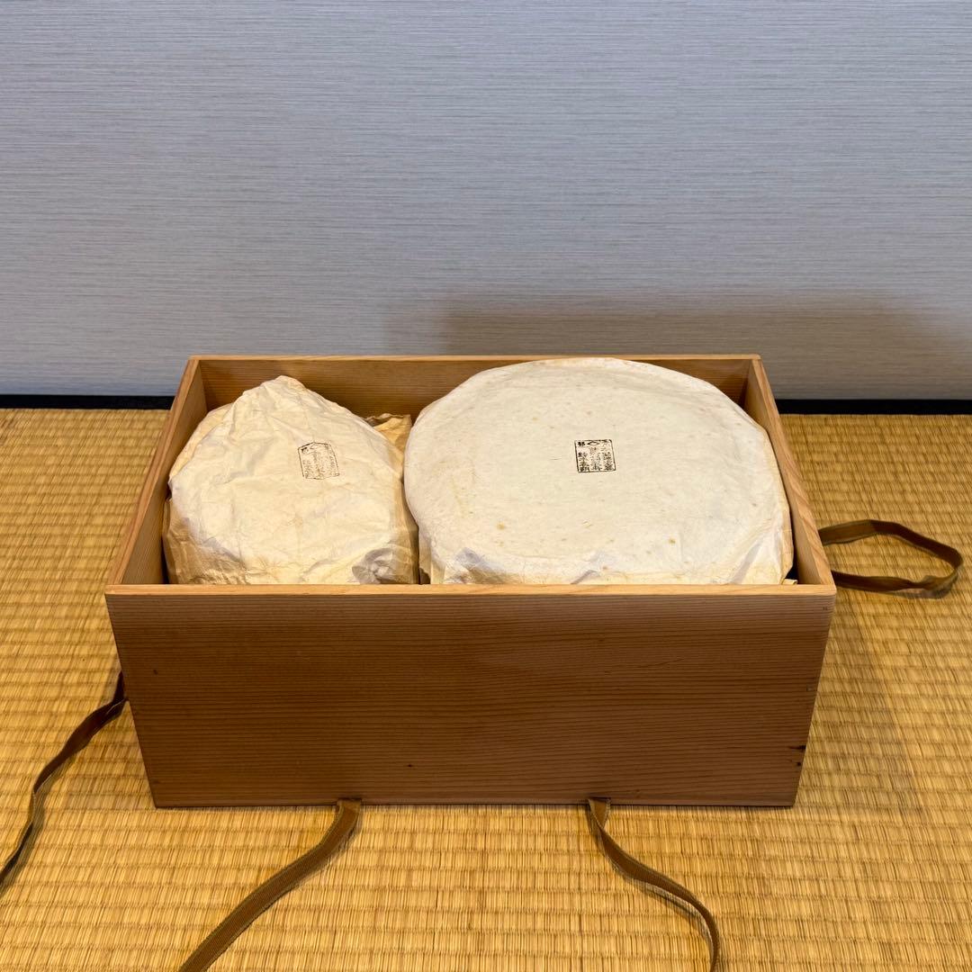 漆匠 鈴木表朔 作 利休形 両次 一組 共箱 本堅地塗器 茶懐石道具 美品