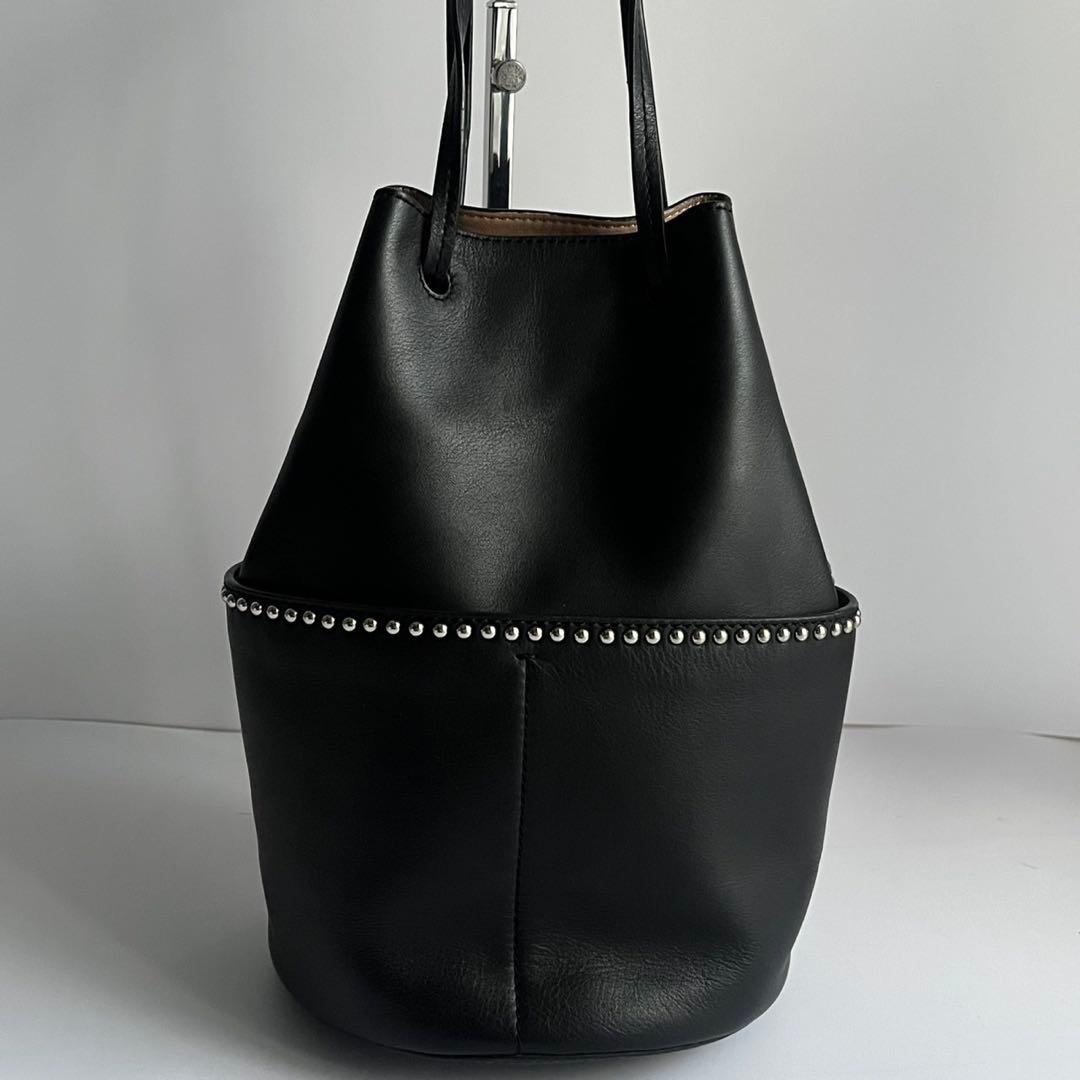 ✨未使用級✨　J&MDavidson スタッズ　DAISY トートバッグ　黒