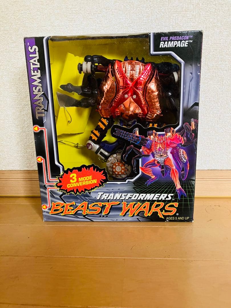 Transformers BeastWars ls Rampage輸入版 Transformers BeastWars ls Rampage輸入版 Transformers BeastWars ls