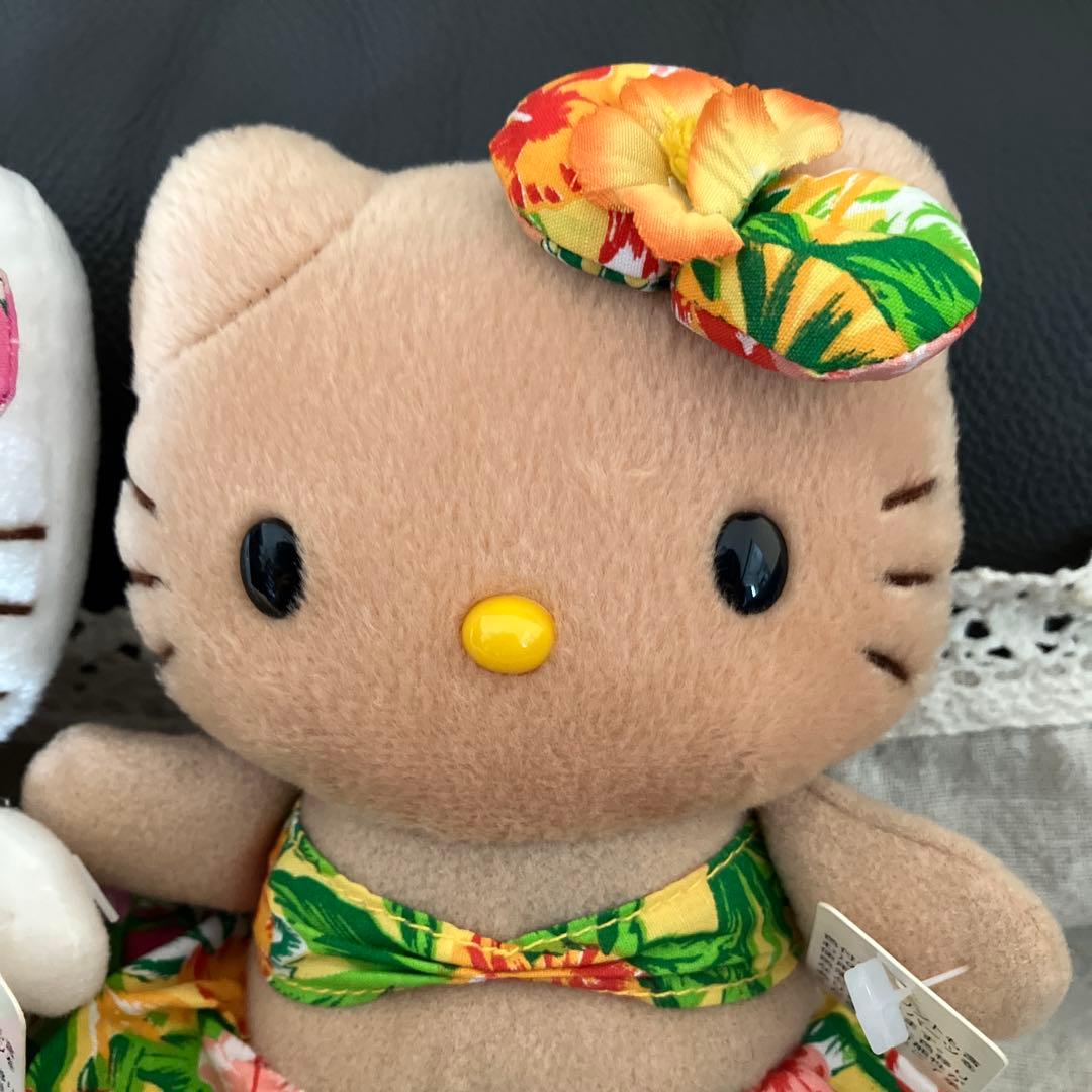 ハローキティ ぬいぐるみ セット レア レトロ 日焼けキティ 希少