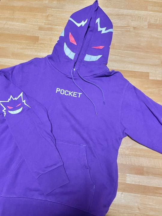 redeye pocket 紫 パーカー レッドアイ