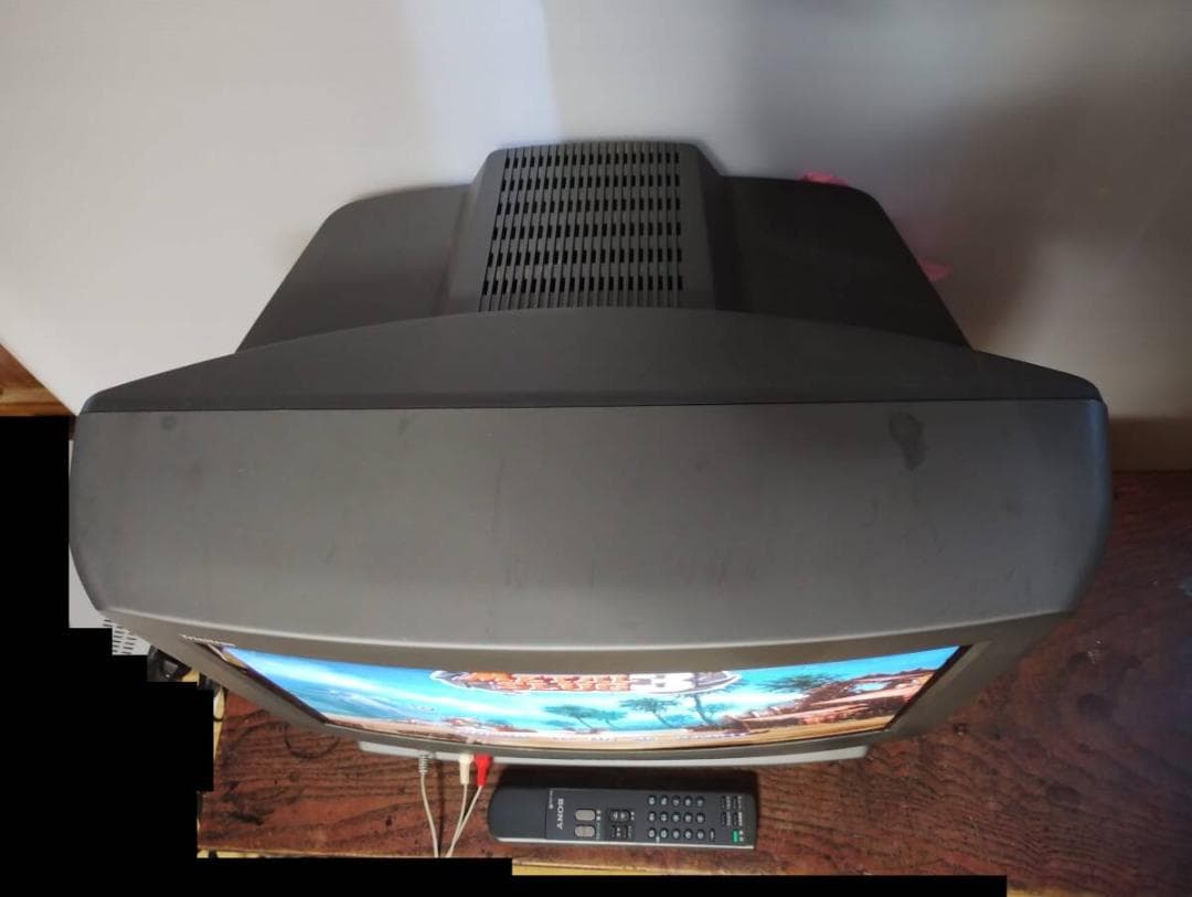 運送保険付き SONY S端子 20型 ブラウン管テレビ KV-20SW2