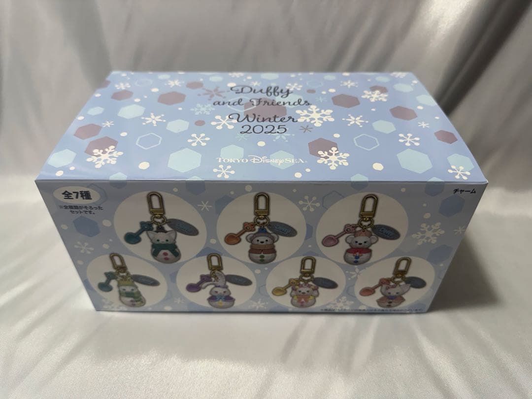 チャーム7種セット クリスマス 新品未開封 ダッフィーアンドフレンズ