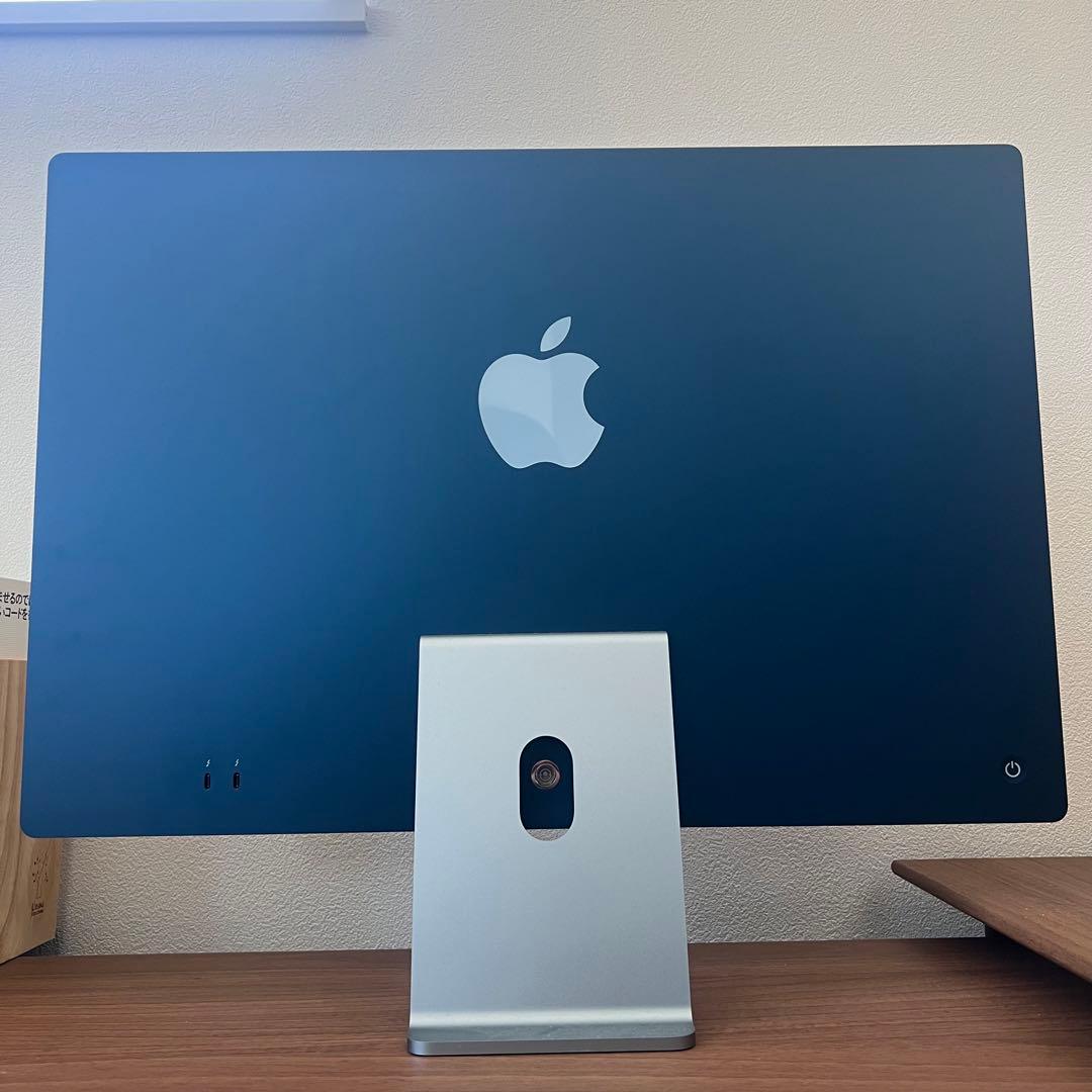 iMac24 ブルー 4.5K Retina ディスプレイモデル