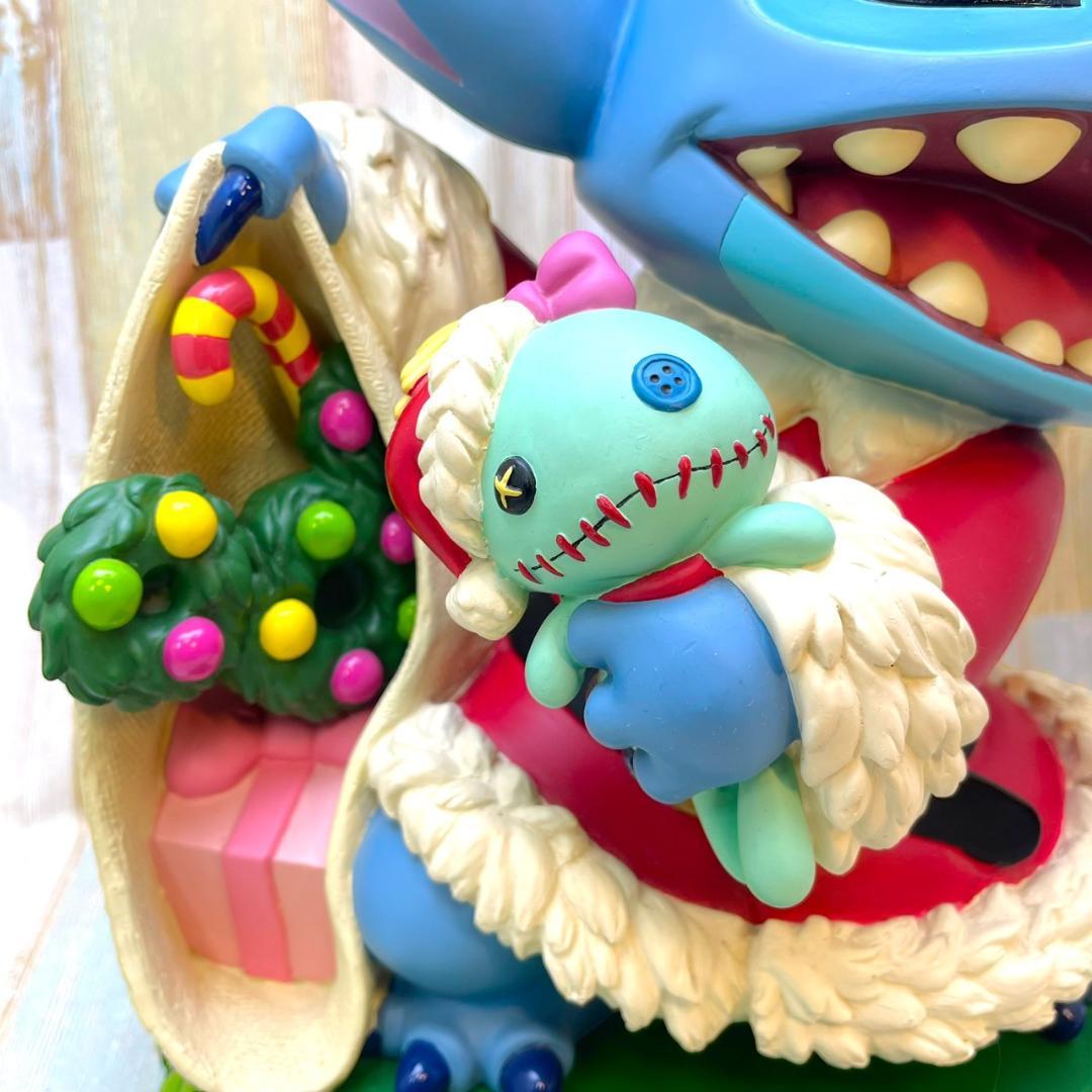 626体限定☆リロ＆スティッチ ビッグフィギュア サンタスティッチ