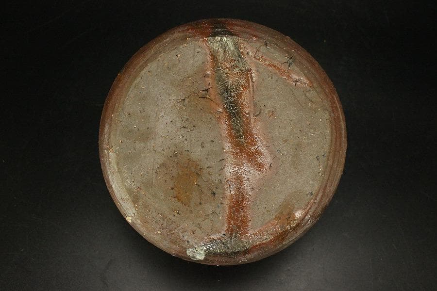 茶道具 備前 建水 共箱 未使用(A561)