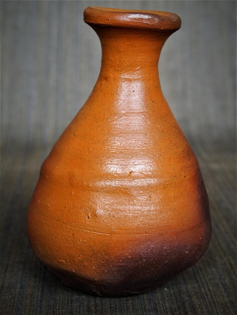 希少作☆森岡成好☆とくり（南蛮窯変徳利）☆共箱