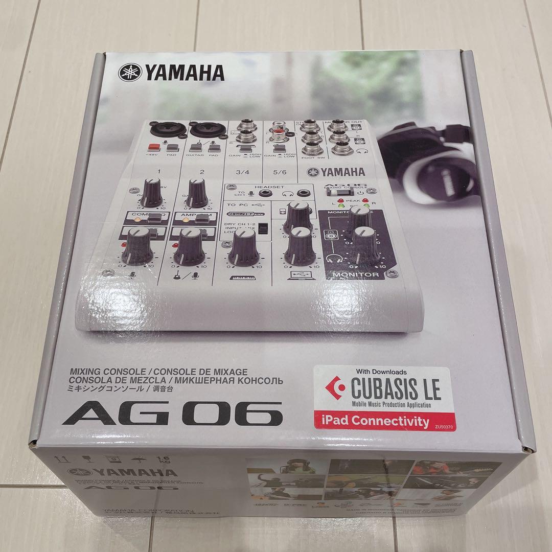 YAMAHA AG06 オーディオインターフェース ヤマハ | AG06 - ウェブキャスティングミキサー - 概要