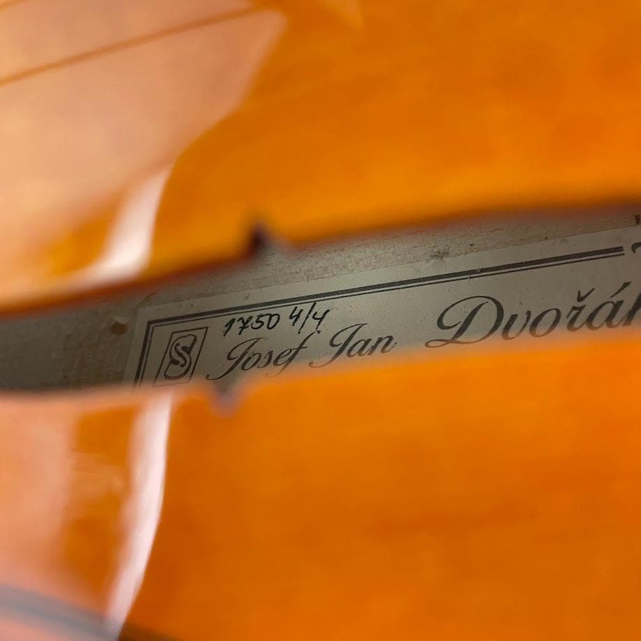 極美品●J.J.Dvorak●No.1750 4/4 violin 優上位モデル