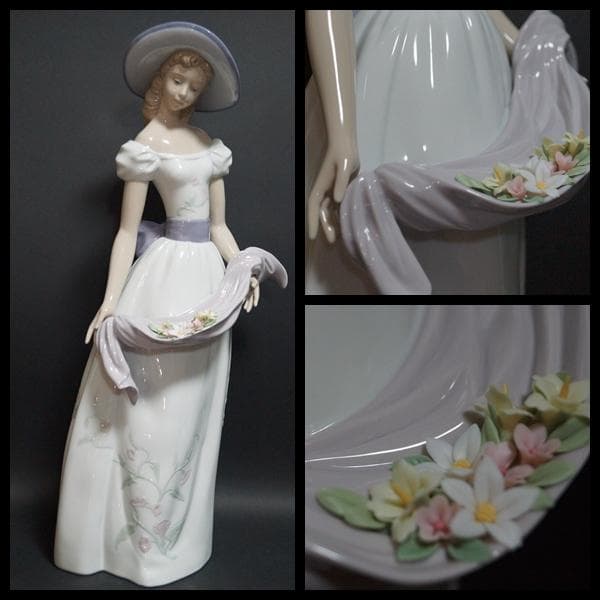 LLADRO（リヤドロ）『かぐわしき花』 超大型サイズ 41cm スペイン製