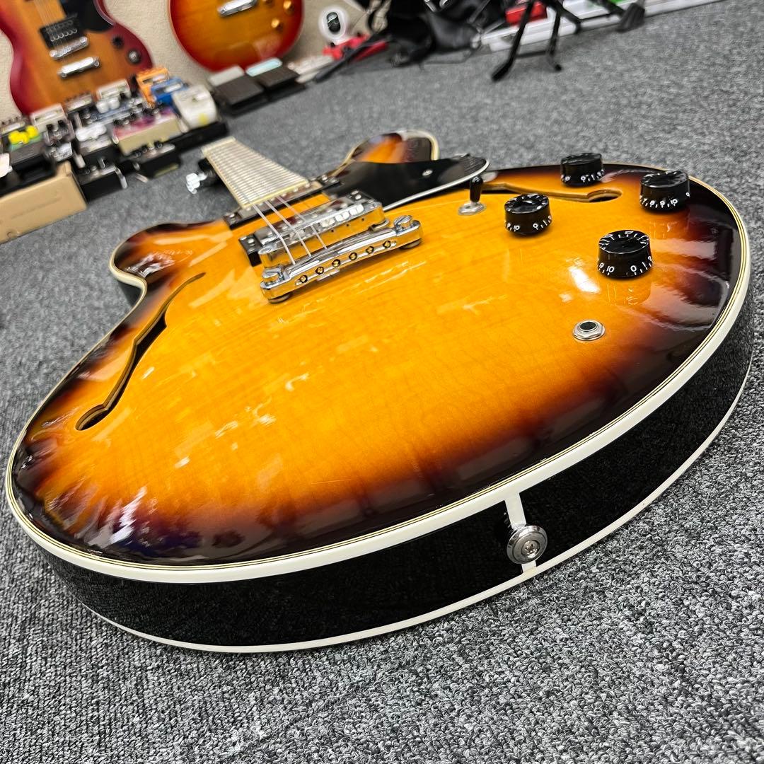 10812】 Tony Smith セミアコースティック ギター サンバースト