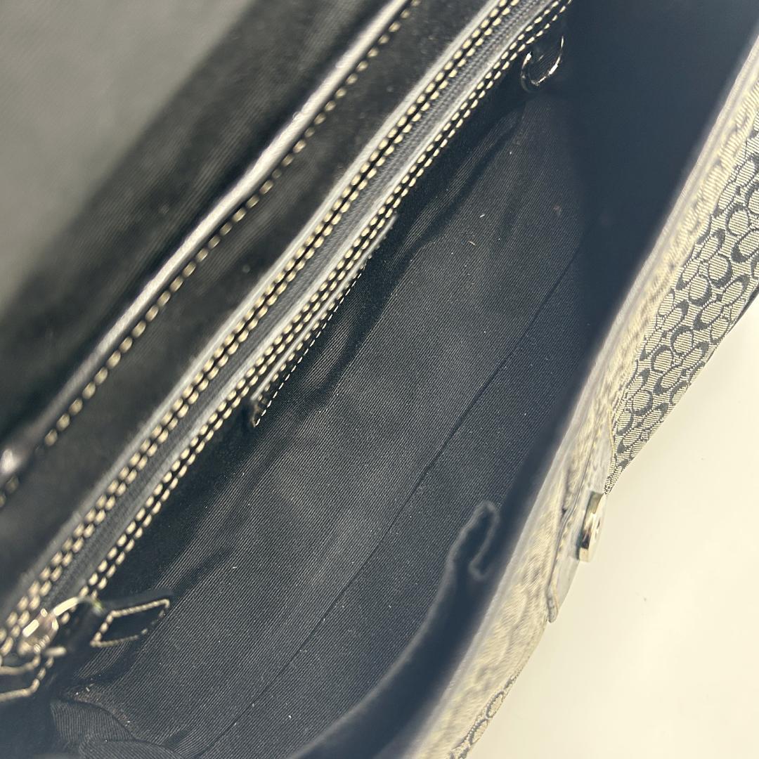 極美品✨コーチ ハンドバッグ ソーホー ミニシグネチャー トップハンドル 保存袋