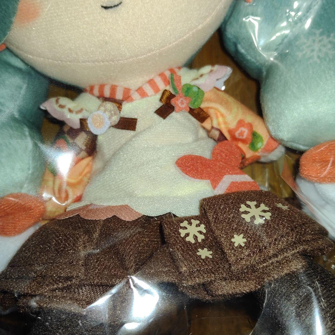 雪ミクぬいぐるみ 冬のごちそうVer. MIKU2024 初音ミク