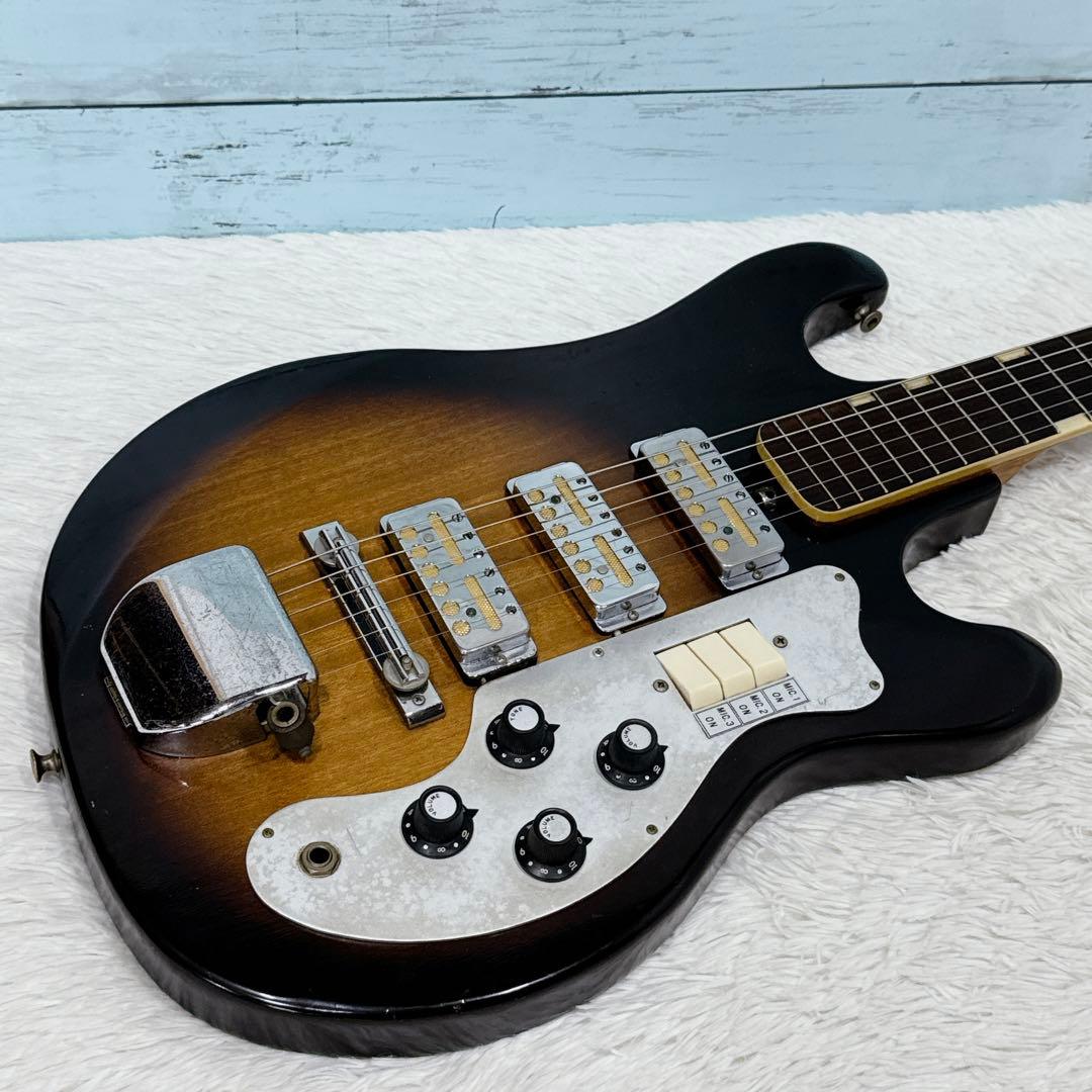 希少】1960年代 Teisco WG-3L 3PU