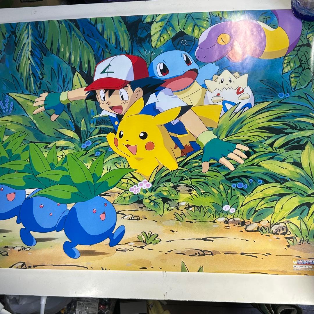 バンプレキャラポスター ポケモン・NO.1〜5 5枚セット タペストリー