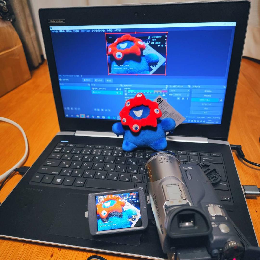 【動作確認済】高画質 Panasonic MiniDV ビデオカメラ セット