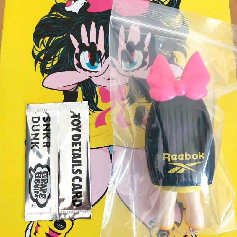 Reebok x GRAPE BRAIN x SNKRDUNK にぎるちゃん 黒 - メルカリ